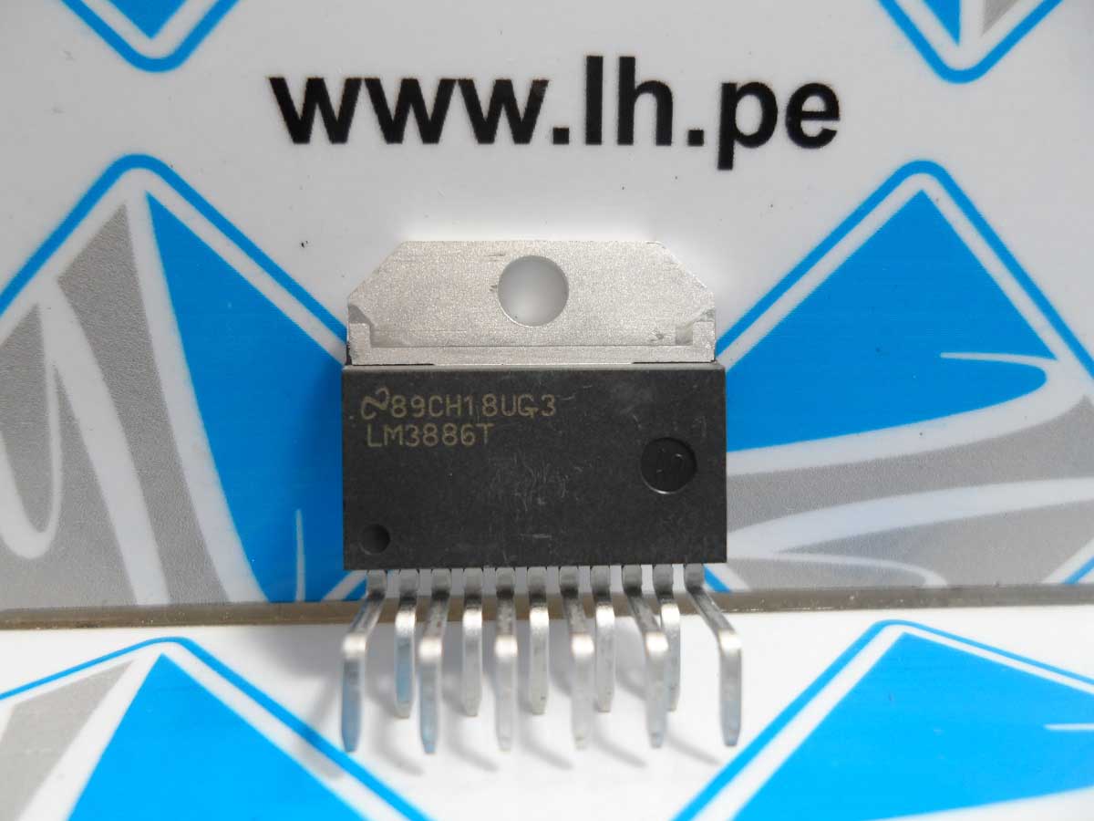 LM3886T/NOPB        Circuito integrado, audio amplificador, 68W, 20-84VDC, TO220-11